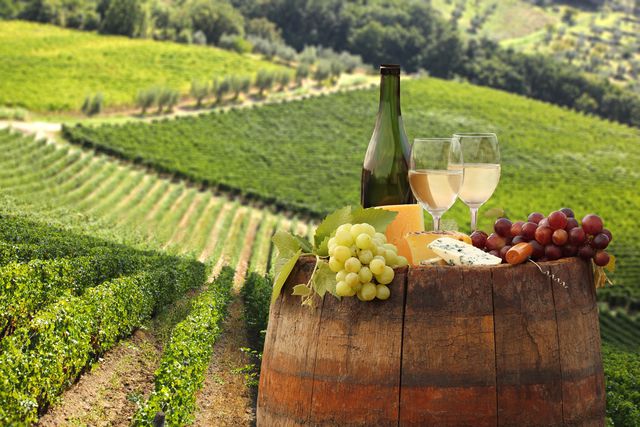 Итальянские белые сухие вина