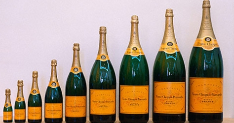 Бутылки для шампанского разного объема