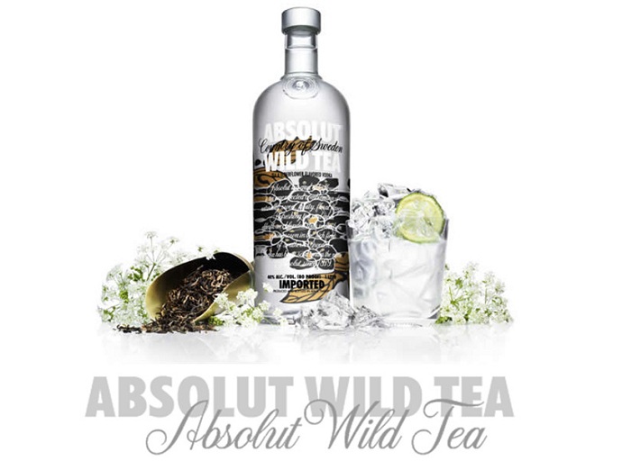 Водка «Absolut Wild Tea»