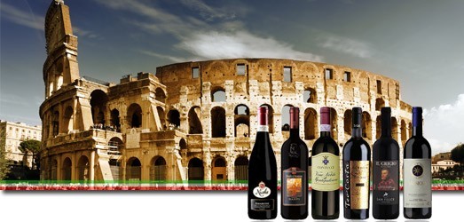 Итальянские красные сухие вина