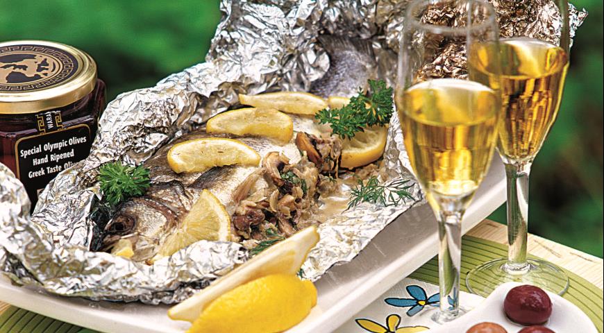 Алкоголь и блюда из морепродуктов