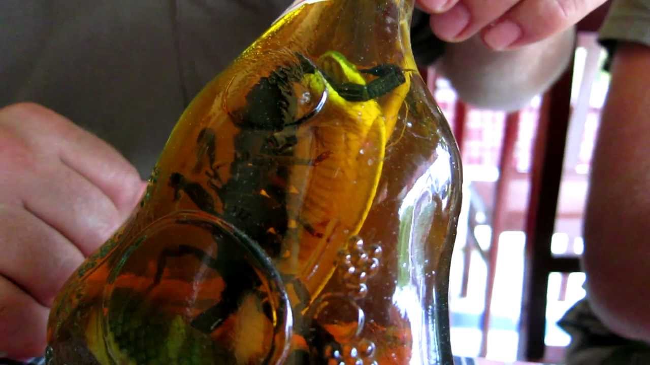 Бананово-скорпионовый ликер