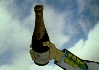Шампанское Pol Roger в мультфильме Приключение капитана Врунгеля