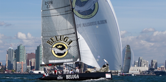 Яхтенные соревнования при участии «Beluga»
