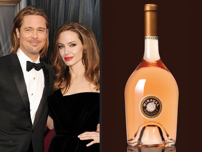 Розовое вино Анджелины Джоли и Бреда Питта