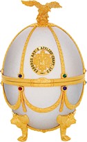 Графин-яйцо из серии Императорская коллекция белый