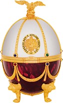 Графин-яйцо из серии Императорская коллекция бело-красный